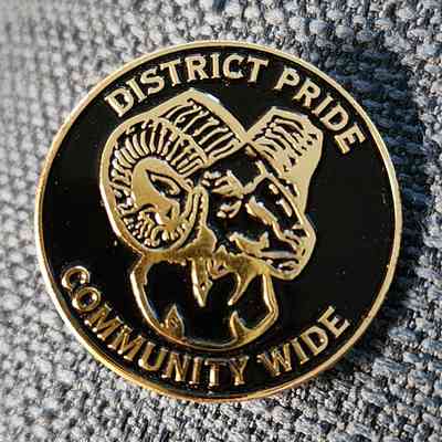 District Pride Community Wide Holt Public Schools Pin