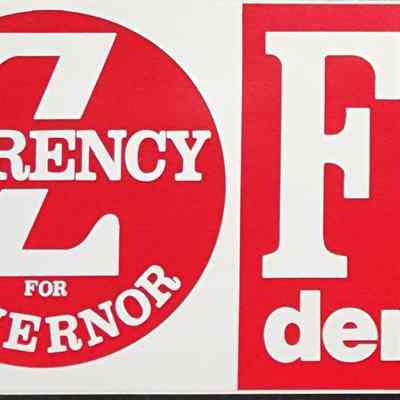 Ferency Democrat Governor Bumper Sticker