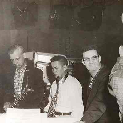 WJIM-TV Studio Band Photograph