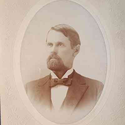John H. Chase Card Photo by Lansing Photo Co.