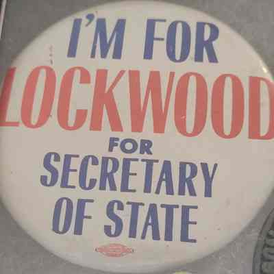 Lockwood Secretary of State Button