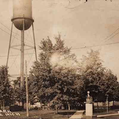 Park, Clare, Mich., RPPC