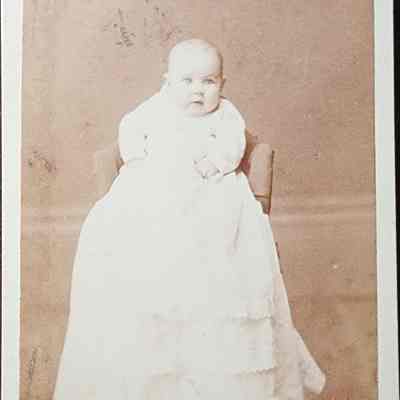 Portrait of a Child CDV by Wood