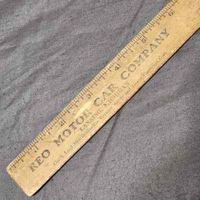 REO Motor Car Co. Advertising Ruler