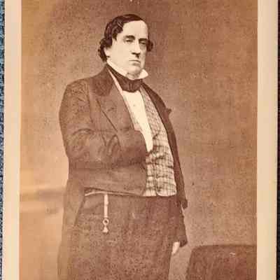 Lewis Cass CDV by Brady/Anthony