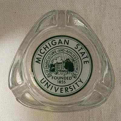 Michigan State University Ashtray