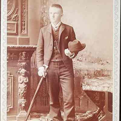 John Dunsmore Cabinet Card by Cassey & Riley