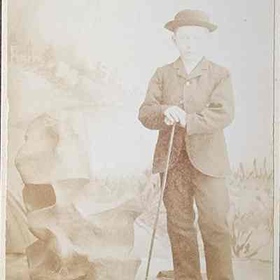 Portrait of a Child CDV by Hulbert