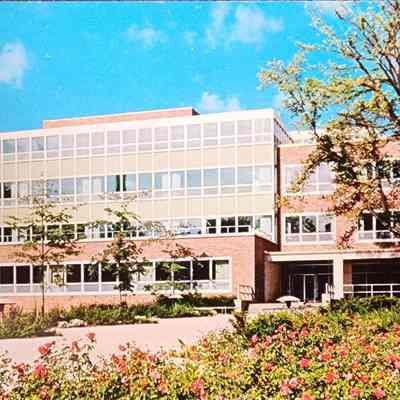 Library, Michigan State University, Postcard