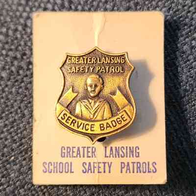 Greater Lansing School Safety Patrols Badge