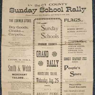 Ingham County Sunday School Rally (1897)