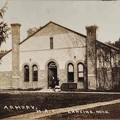 Armory, M.A.C., RPPC by Pesha