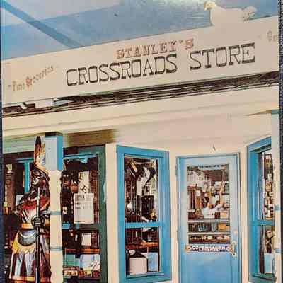 Stanley's Crossroads Store MSU Museum Postcard