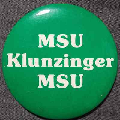 Klunzinger MSU Button