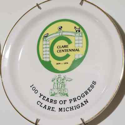 Clare Centennial Plate