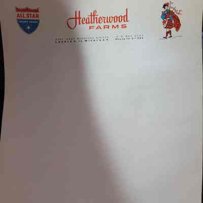 Heatherwood Farms Stationery