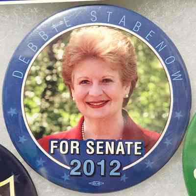 Debbie Stabenow for Senate 2012 Picture Button