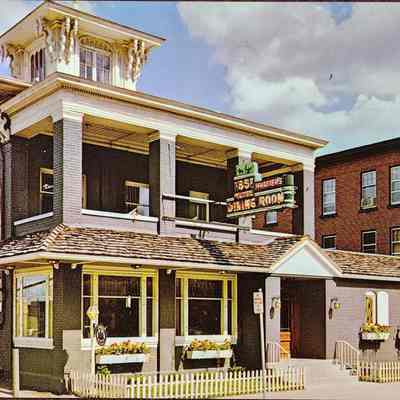 Brauer's 1861 House Postcard