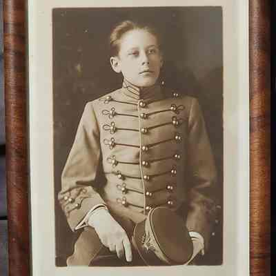 Portrait of a Man in Uniform by LeClear