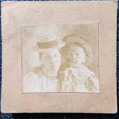 Portrait of a Woman and Child Card Photo by Penny Photograph Gallery