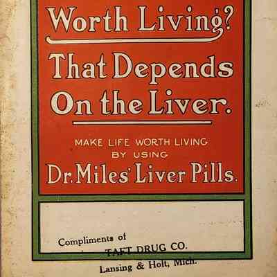 Taft Drug Co., Lansing & Holt, Mich., Advertising Health Booklet