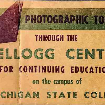 Kellogg Center, M.S.C., Photographic Tour Packet