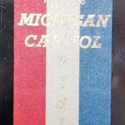 Michigan Capitol Visitor Bicentennial Ribbon