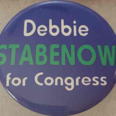 Debbie Stabenow for Congress Button