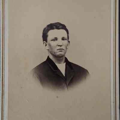 Portrait of a Man CDV by Engelhart & Cottrell