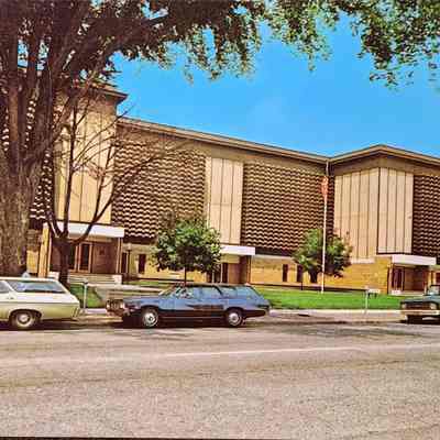 Old Central Building, Lansing, Mich Postcard