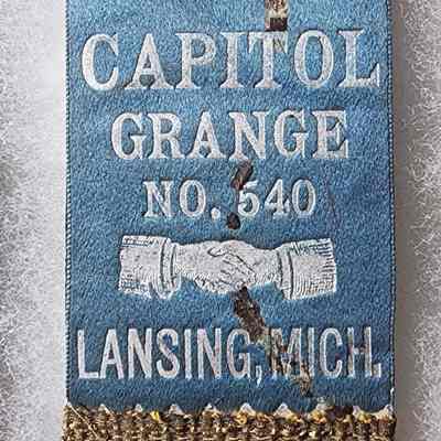 Capitol Grange No. 540, Lansing, Mich. Badge