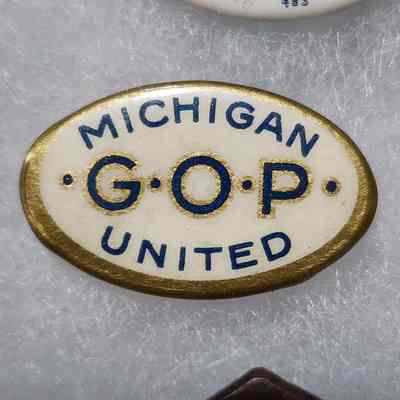Michigan GOP United Button
