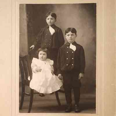 Portrait of Three Children Card Photo by Ellison