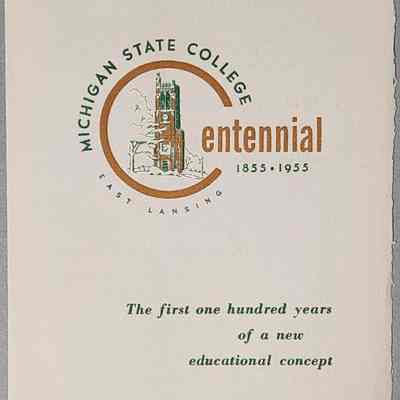 Michigan State College Centennial Program