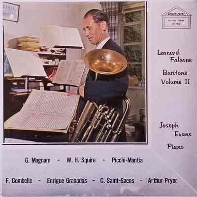 Leonard Falcone Baritone Volume II Record (1965)