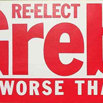 Re-Elect Commissioner Grebner Bumper Sticker