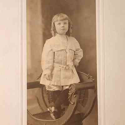 Portrait of a Child Card Photo by Ellison