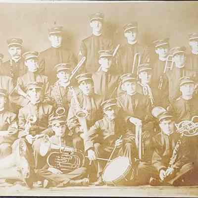 Lansing Cadet Band RPPC