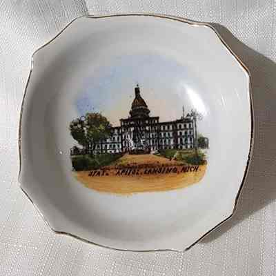State Capitol Ceramic Souvenir Dish