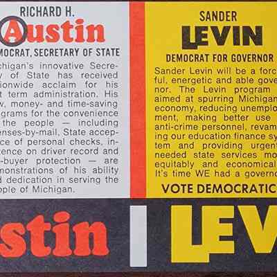 Austin-Levin Coattail Card