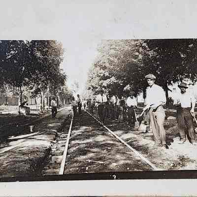 Streetcar Tracks Construction RPPC