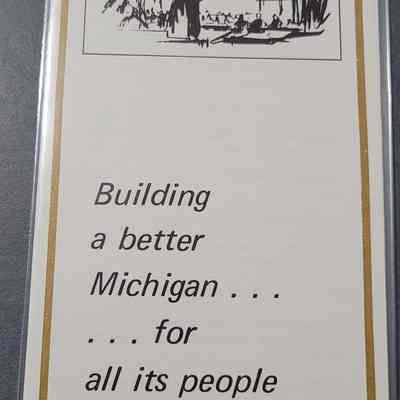 Building a better Michigan.. for all its people, Romney Pamphlet