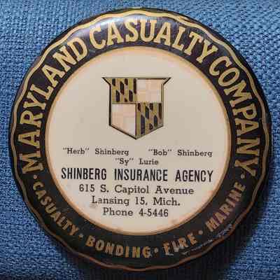 Shinberg Insurance Agency Advertising Mirror