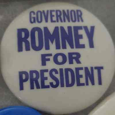 Governor Romney for President Button
