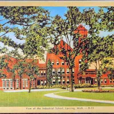 Industrial School Postcard