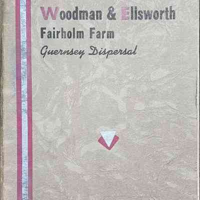 Woodman & Ellsworth Fairholm Farm Guernsey Dispersal, 1942
