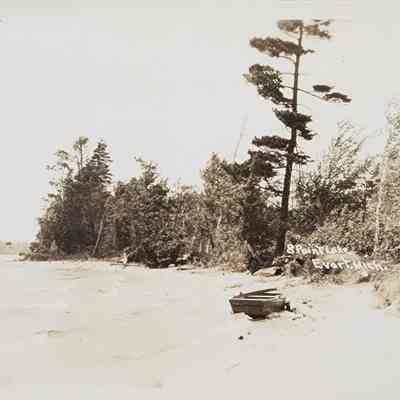 8 Point Lake, Evart, Mich. RPPC