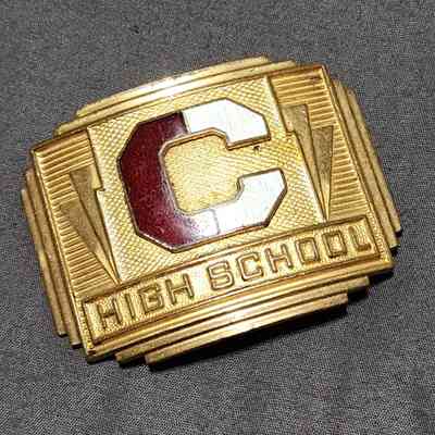 Lansing Central High School Belt Buckle