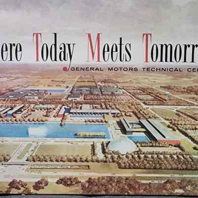 Where Today Meets Tomorrow GM Technical Center Booklet