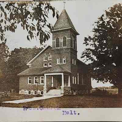 Pres. Church, Holt RPPC